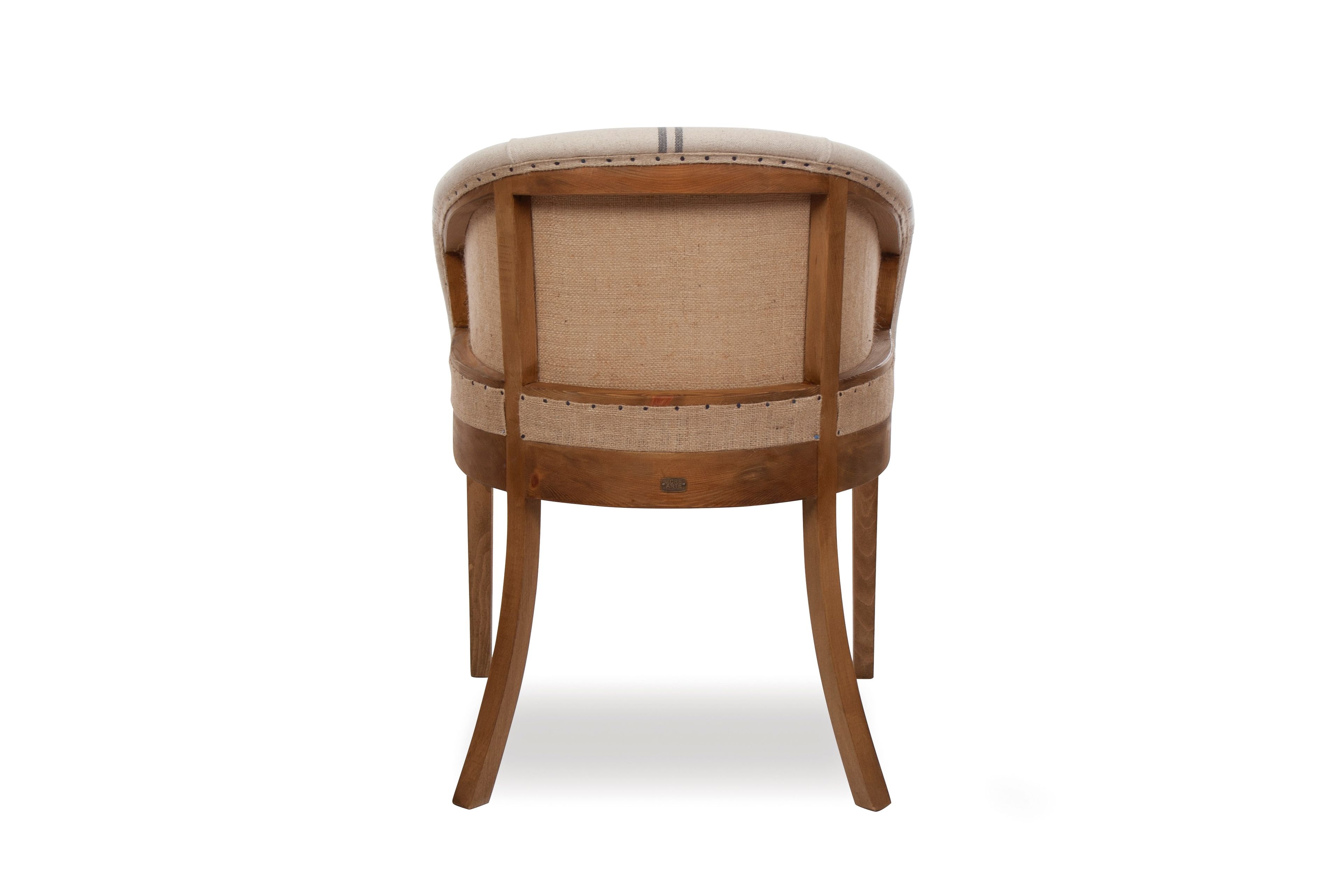 Мягкий джутовый стул с подлокотниками CREARTE COLLECTIONS Girona Essence ARCH-00060049 - Вид №14