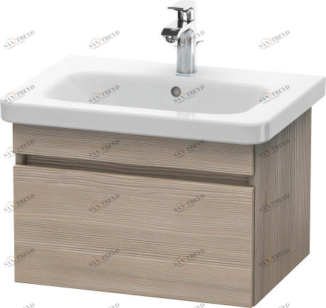DS638003131 DuraStyle Тумбочка подвесная Сосна серебристая, декор Duravit