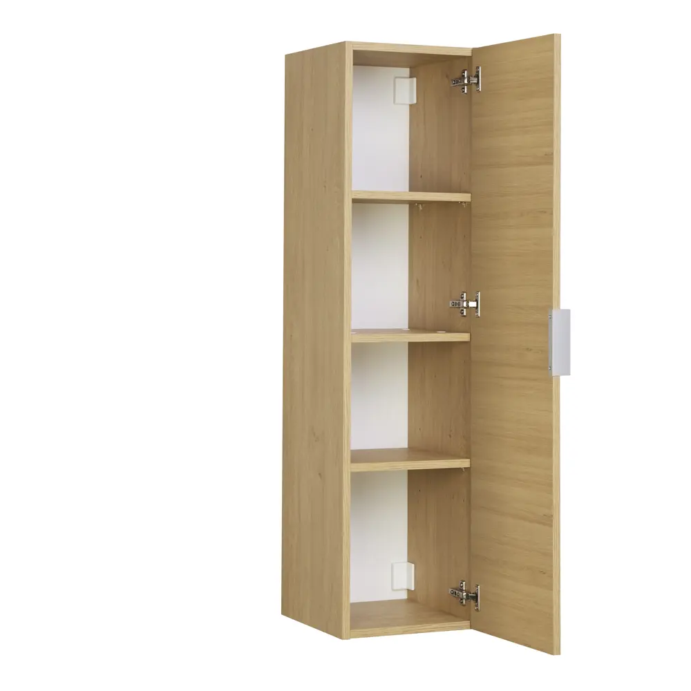 Пенал для ванной Sensea Essential 30x116x32 см цвет дуб 82597800 STLM-2156860 Без серии - Вид №1