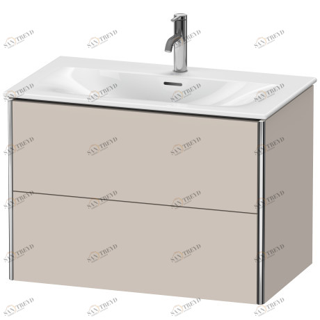 XS432409191 XSquare Тумбочка подвесная Серо-коричневый декор Duravit