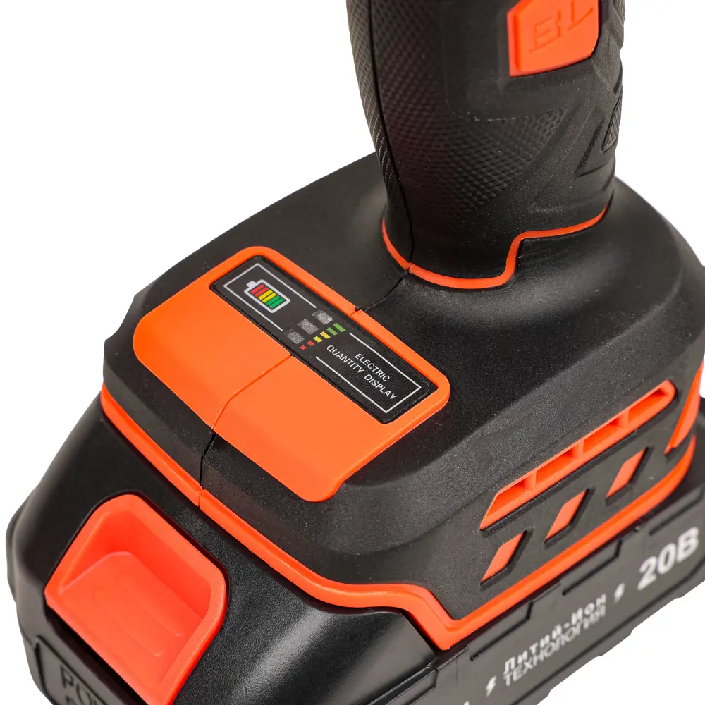 Дрель-шуруповерт аккумуляторная бесщеточная Спец Промо БДА-20-ПБ (4196), 20 В Li-ion 2x2 Ач STLM-2101925 - Вид №6