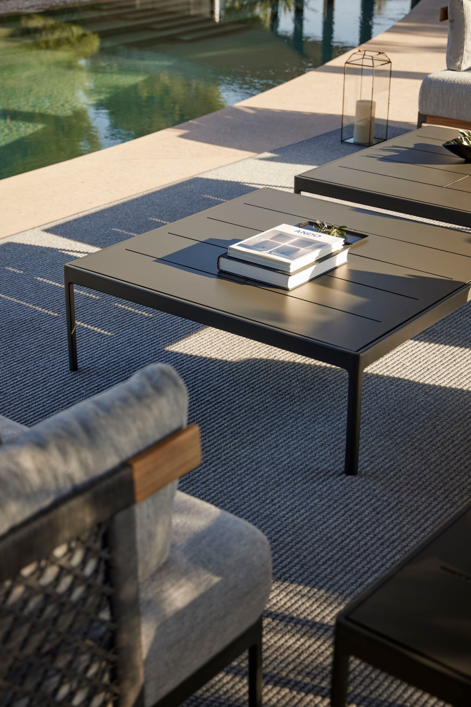 Алюминиевый квадратный садовый столик с порошковым покрытием POINT Legacy ARCH-00067752 - Вид №6