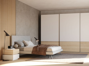 Деревянная спальня