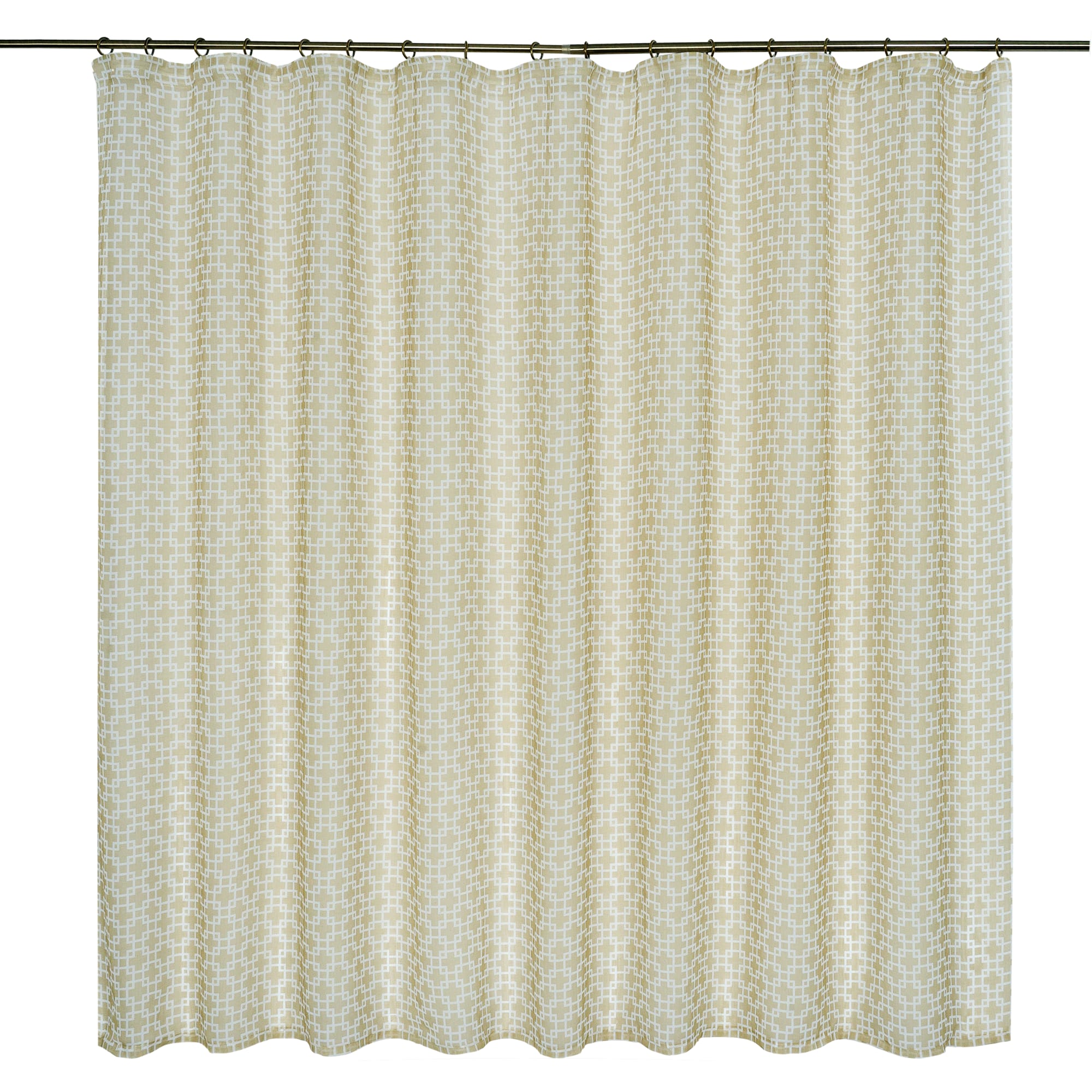 82010143 Тюль на ленте «Outline», 250х180 см, цвет фисташковый Santreyd 