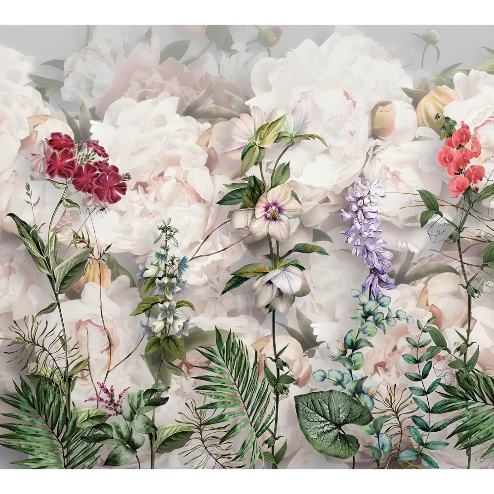 Фотообои Душистая клумба флизелиновые, 300x270 см, L13-265 FBRUSH 3D FLIZART STLM-2048564