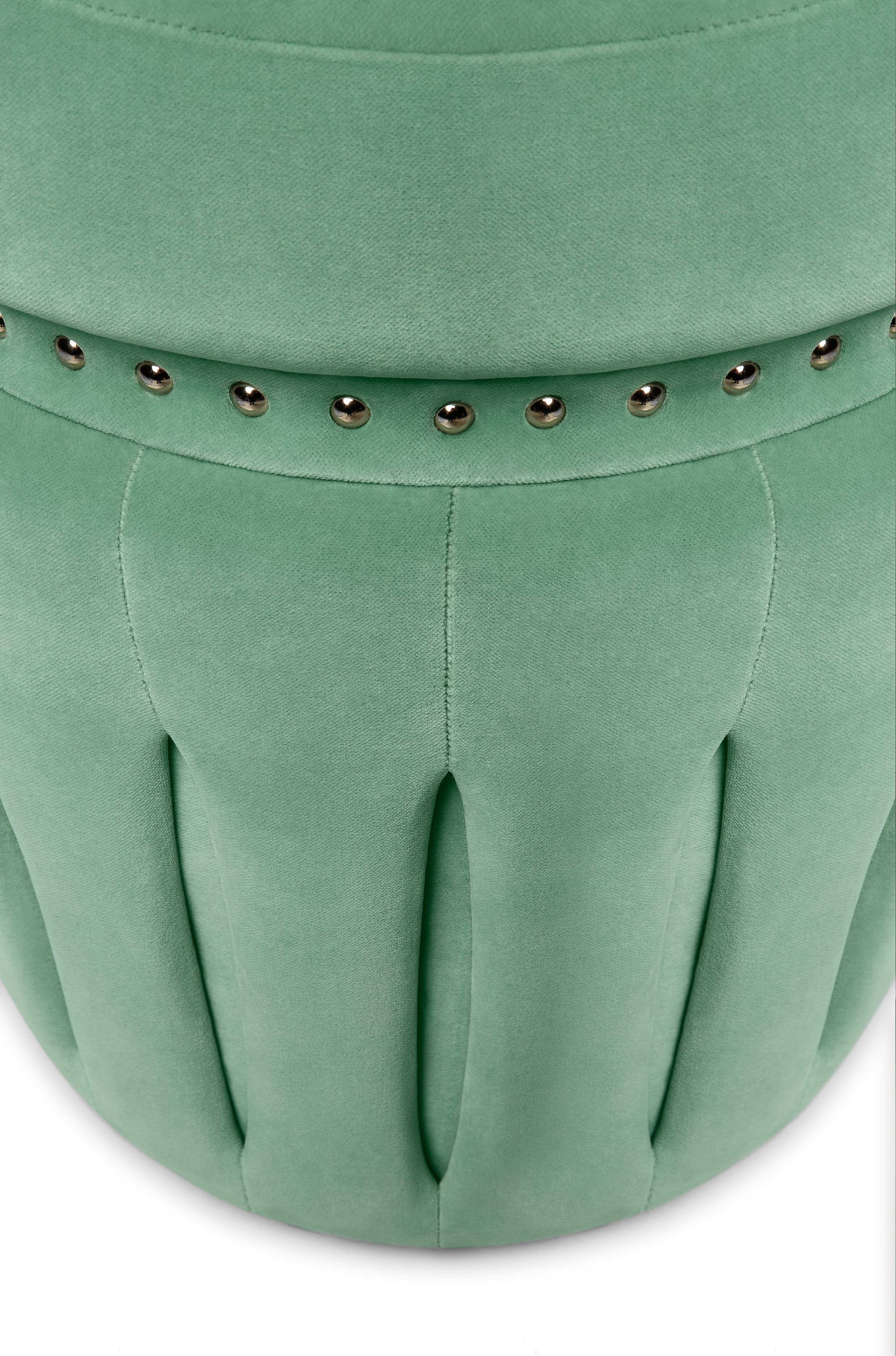 Круглый бархатный пуф Munna Fetica ARCH-00062560 - Вид №3