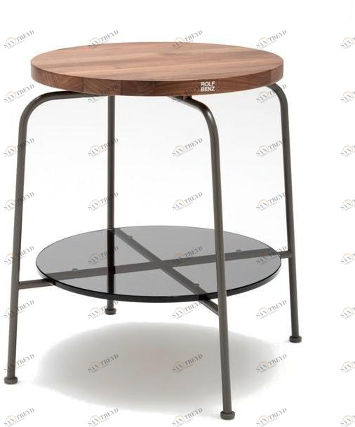 Rolf Benz Круглый деревянный журнальный столик sun-id-1421800
