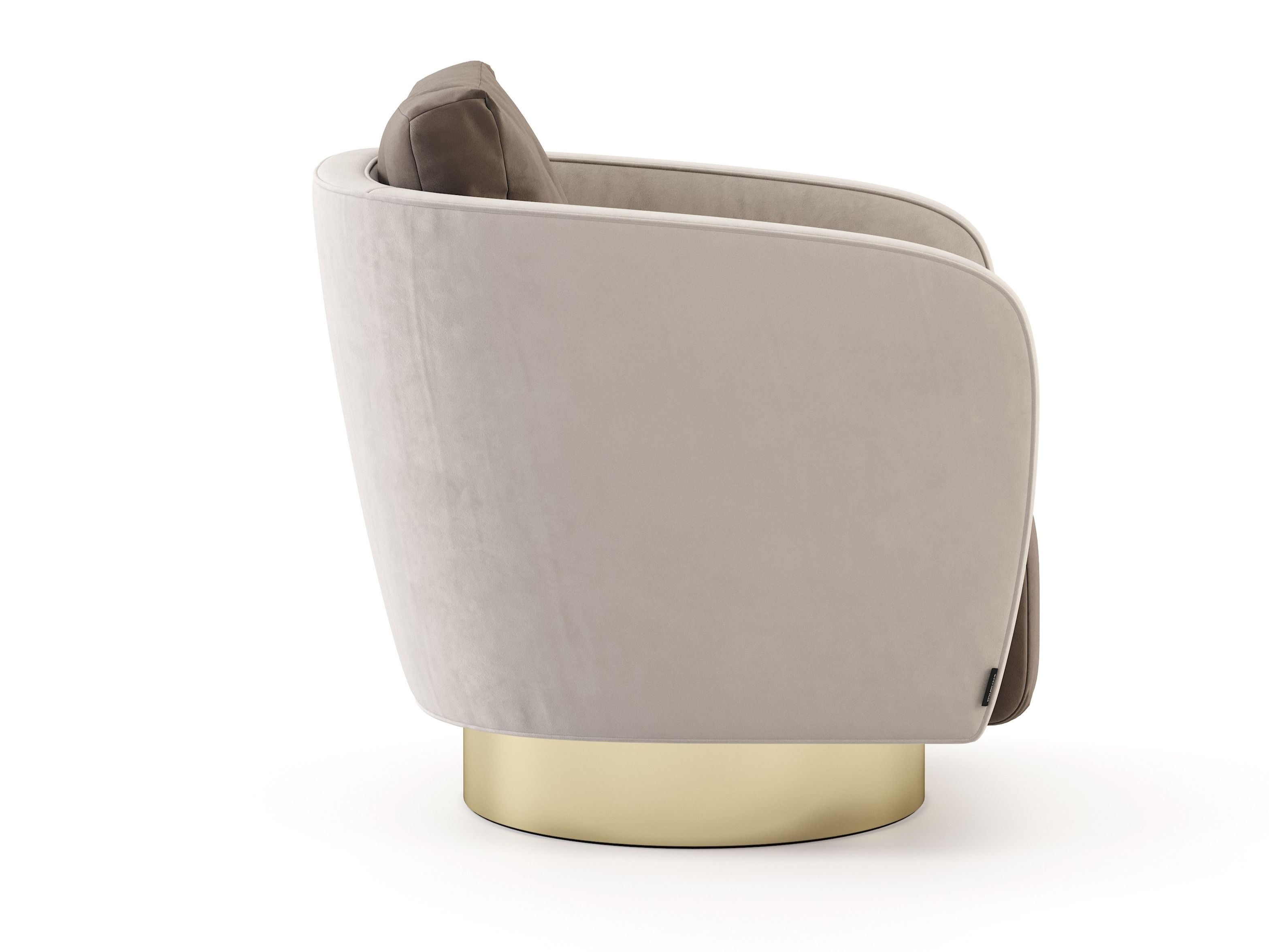 Бархатное кресло с подлокотниками Stylish Club His &amp ARCH-00083062 - Вид №26