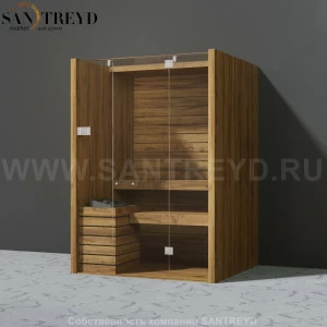 Effegibi SKY 30 SA55210016 Сауна. Мощность: 3 кВт макс. Размеры: длина 130 см, ширина 130 см. Отделка: осина термообработанная.