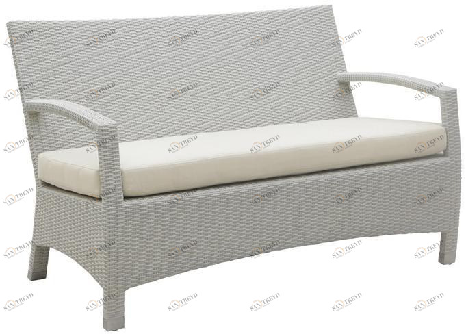 Il Giardino di Legno 2-местный садовый диван из синтетического волокна Tonga 4201