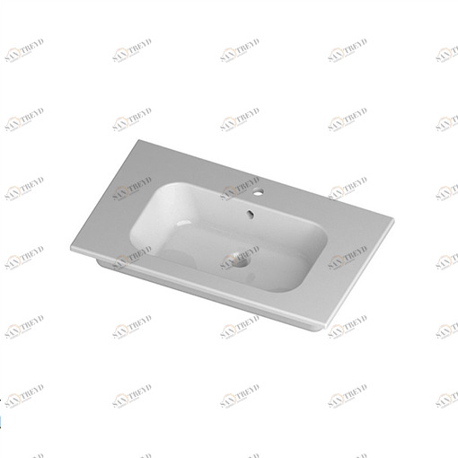 QS08646101 Встроенная раковина под столешницу овальная Disegno Ceramica 