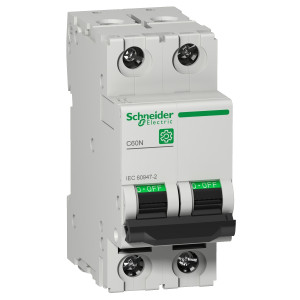 M9F11225 Автоматический выключатель Multi9 2P 25А (C) Schneider Electric Multi 9