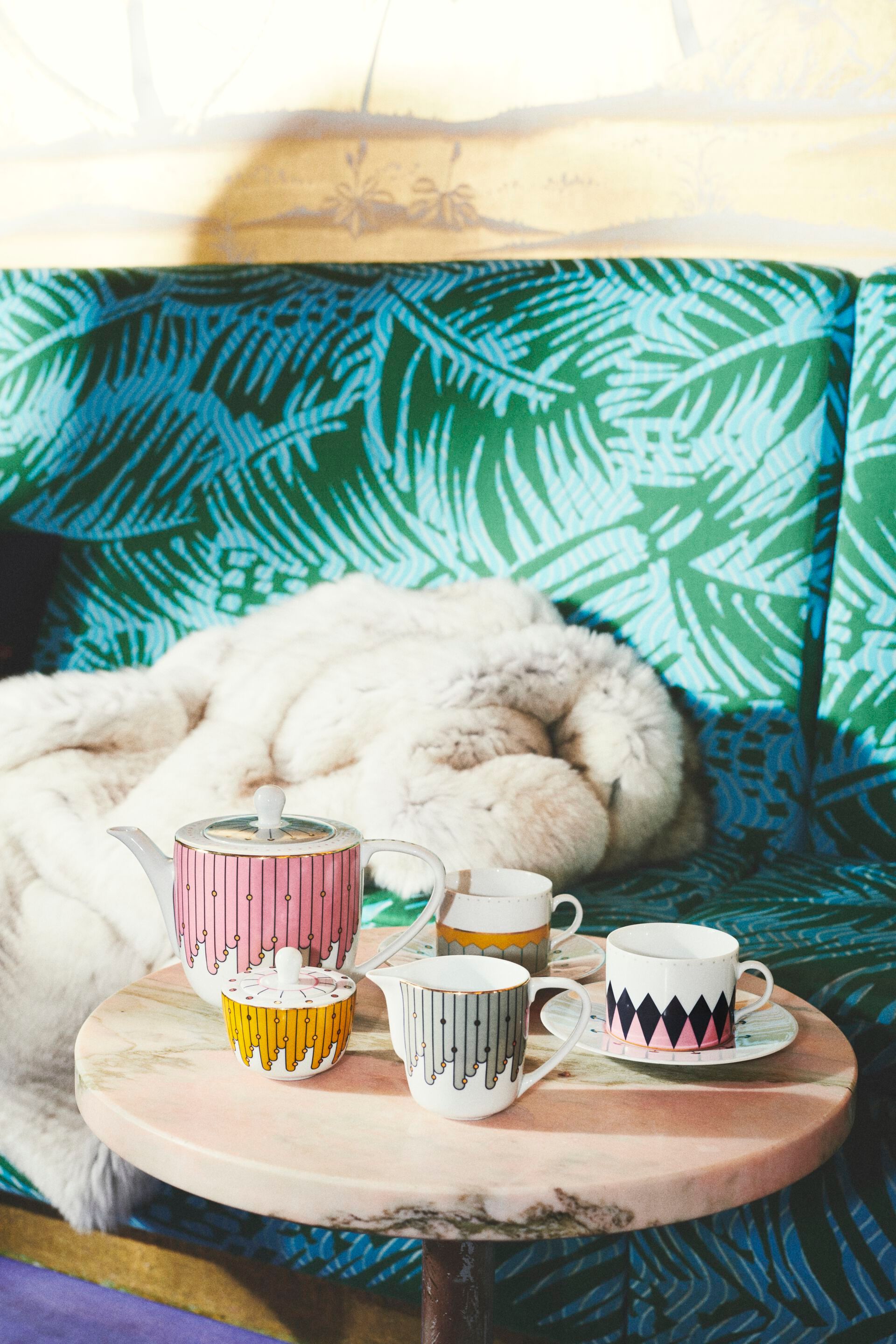 Фарфоровая чашка с блюдцем Reflections Copenhagen GOLDEN HOUR ARCH-00048614 - Вид №3