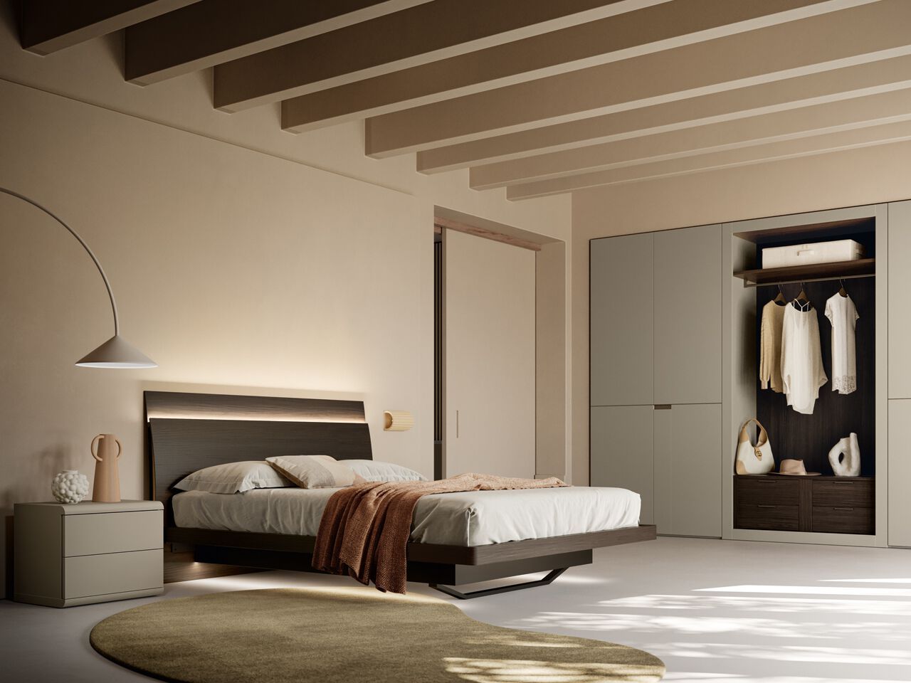 Деревянная секционная гардеробная Santalucia Mobili NAKED ARCH-00113590 - Вид №5