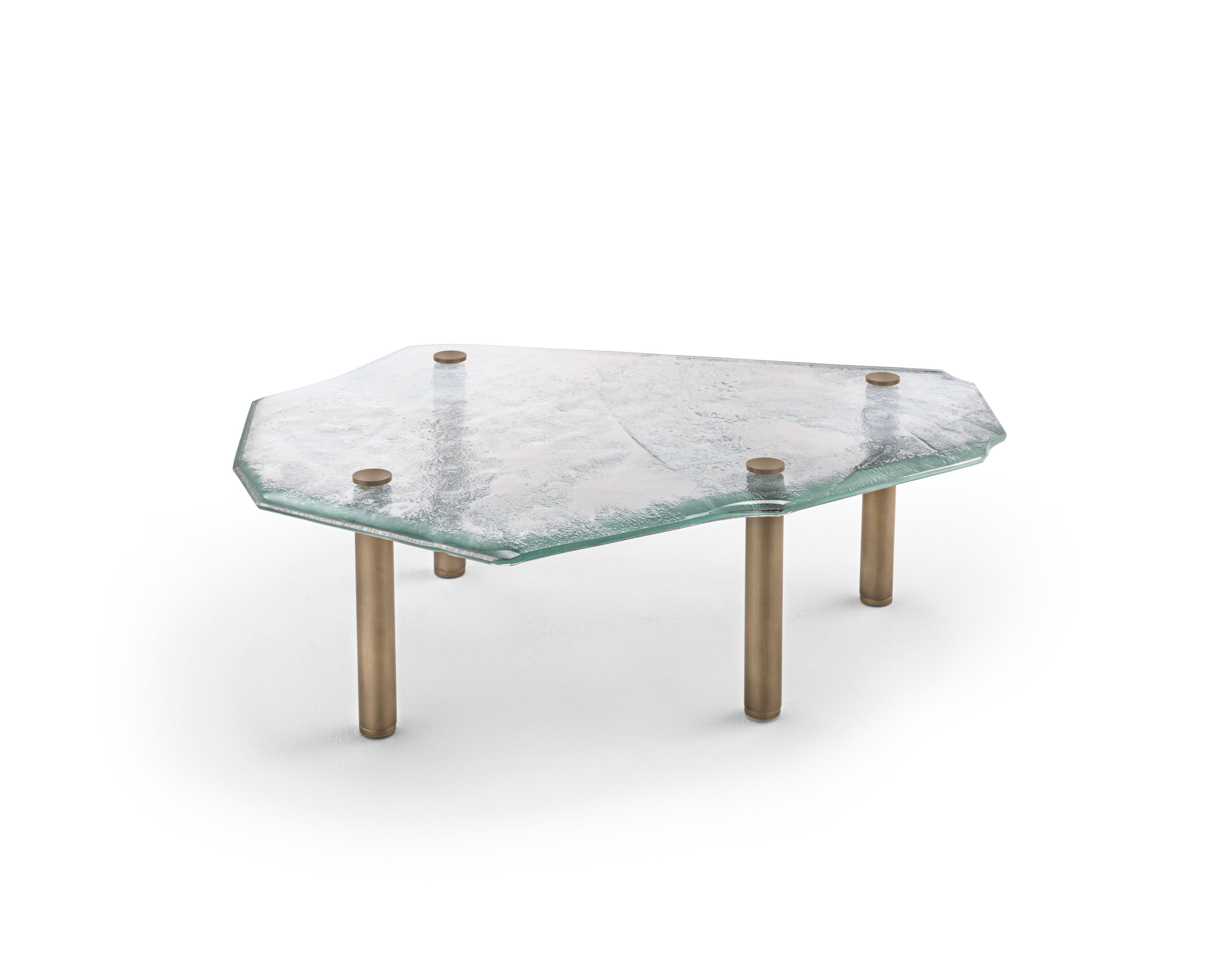 Низкий стеклянный журнальный столик ARTE VENEZIANA Melt ARCH-00064782 - Вид №1