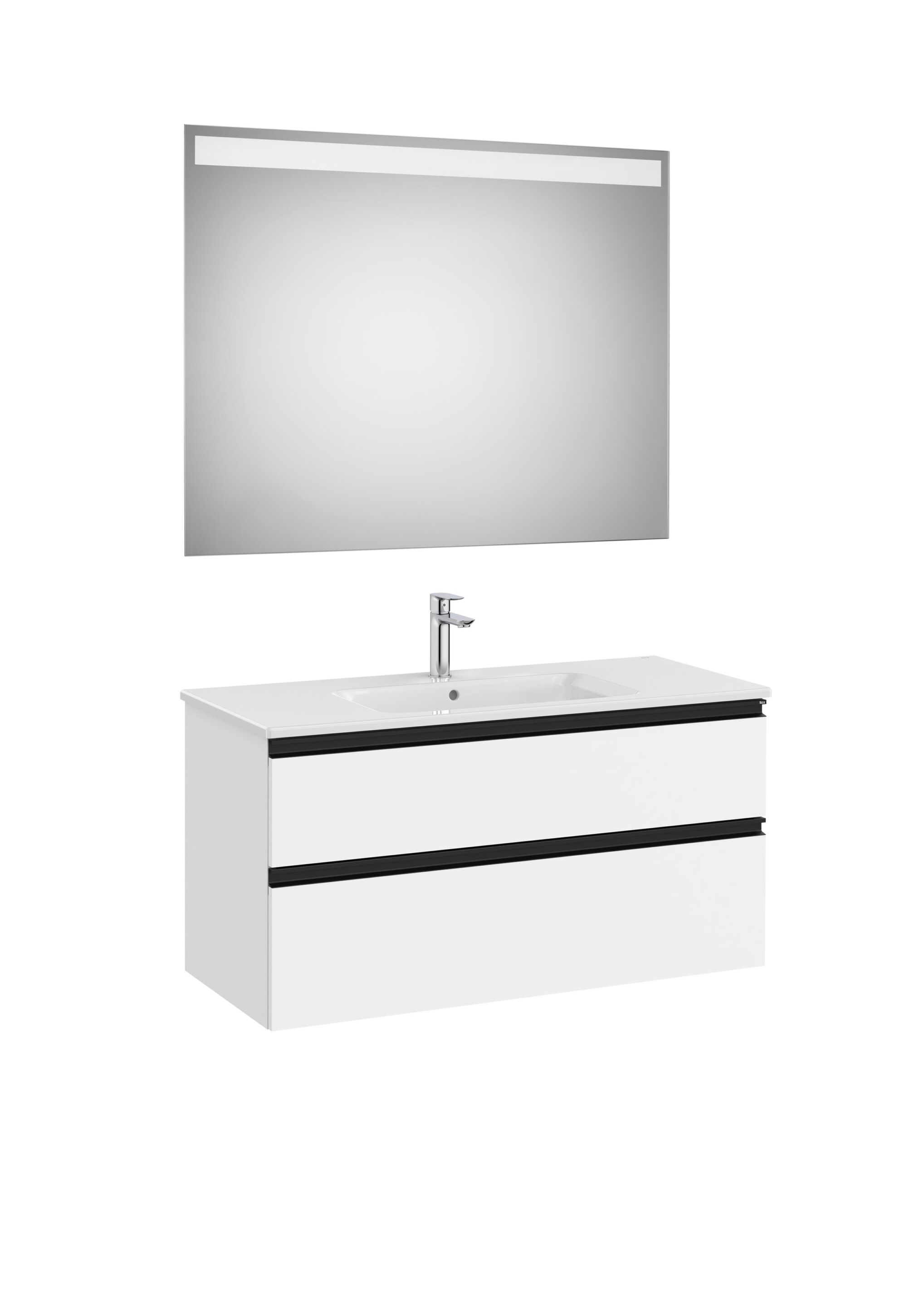 Деревянный умывальник с зеркалом и встроенной раковиной Roca UNIK A8515 / A8518 ARCH-00035896 - Вид №86