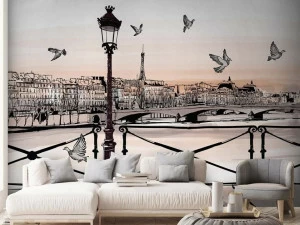 Affreschi & Affreschi Рулонные экологические гипсовые обои Still love