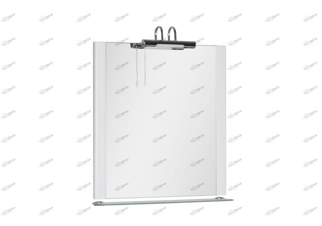 Зеркало Aquanet Асти 75 белый 00177789