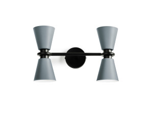 Окрашенный металлический настенный светильник