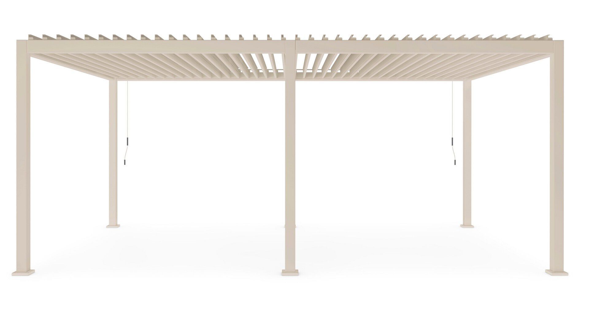 Самонесущая пергола из алюминия с поворотными пластинами BIZZOTTO OCEAN ARCH-00042235 - Вид №6