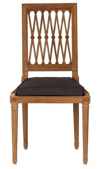 ASTELLO Садовый стул из тика Serpentine sun-id-1418539 - Вид №1