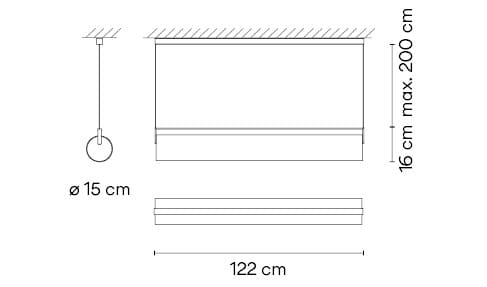 Светодиодный подвесной светильник Vibia Kontorno ARCH-00027387 - Вид №2