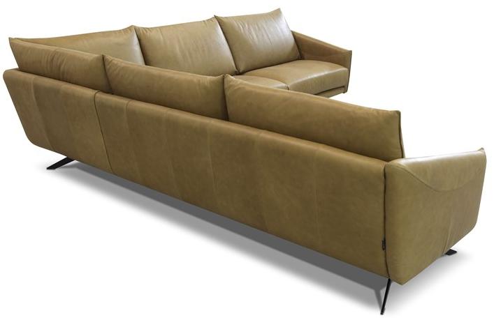Rossini Sofas Угловой диван в коже Atene sun-id-1443322 - Вид №2