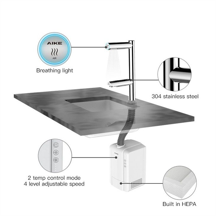 Коснитесь сушилки для рук AIKE AK7130_149  - Вид №5