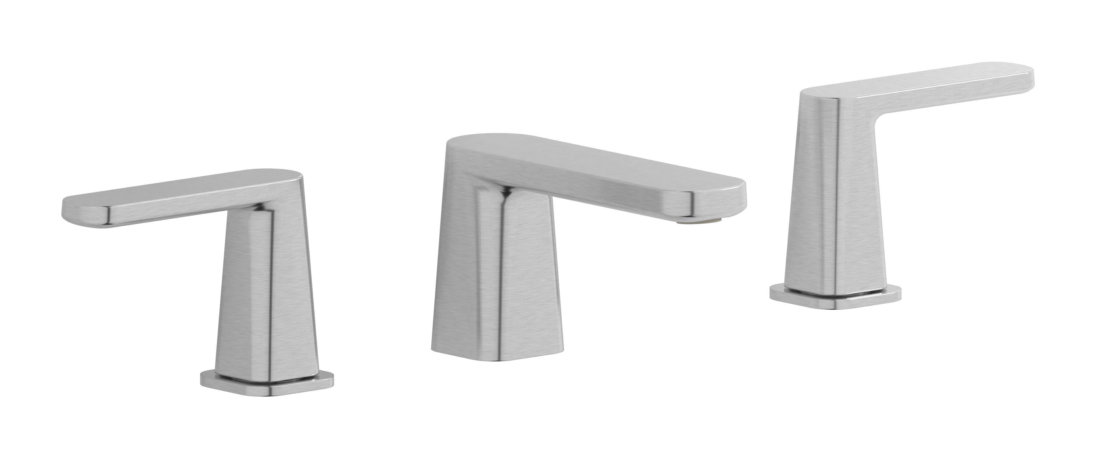 Смеситель для раковины с 3 отверстиями для пола с автоматическим сливом IB Taaac ARCH-00119098 - Вид №2