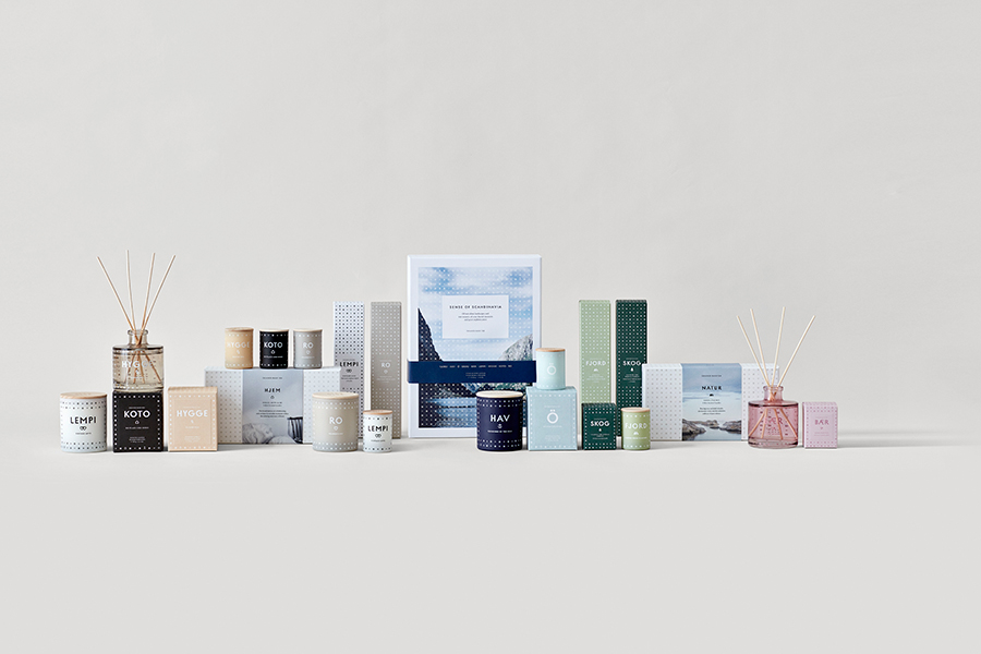 SK857 Набор свечей sense of scandinavia, 9 шт S K A N D I N A V I S K  - Вид №2