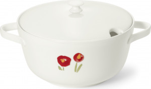 10639892 Dibbern Супница Dibbern "Впечатление.Красные маки" Фарфор