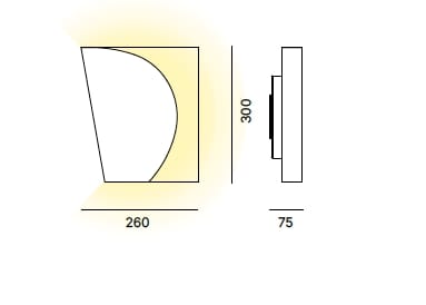 Светодиодный настенный светильник Quadrifoglio Group Design Lighting ARCH-00012086 - Вид №2