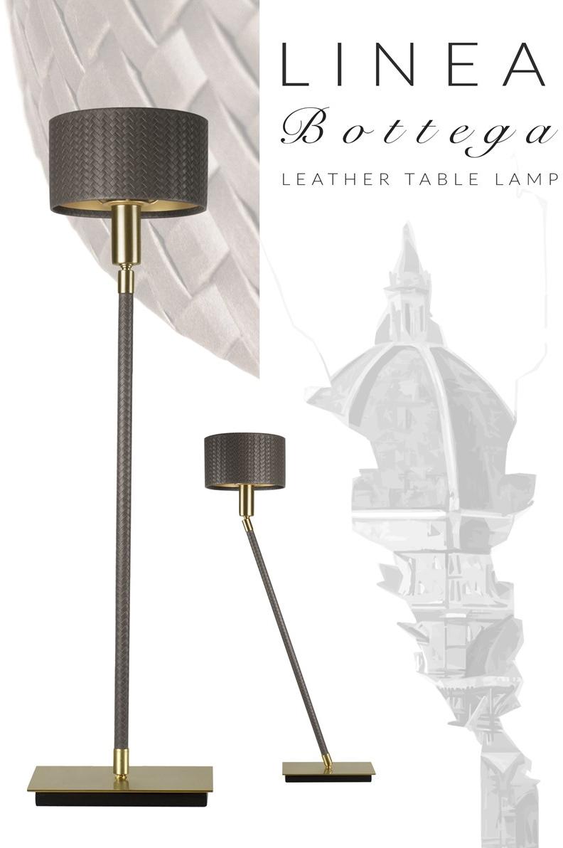 Abrissi Торшер ручной работы из кожи Linea bottega 11228 - Вид №3