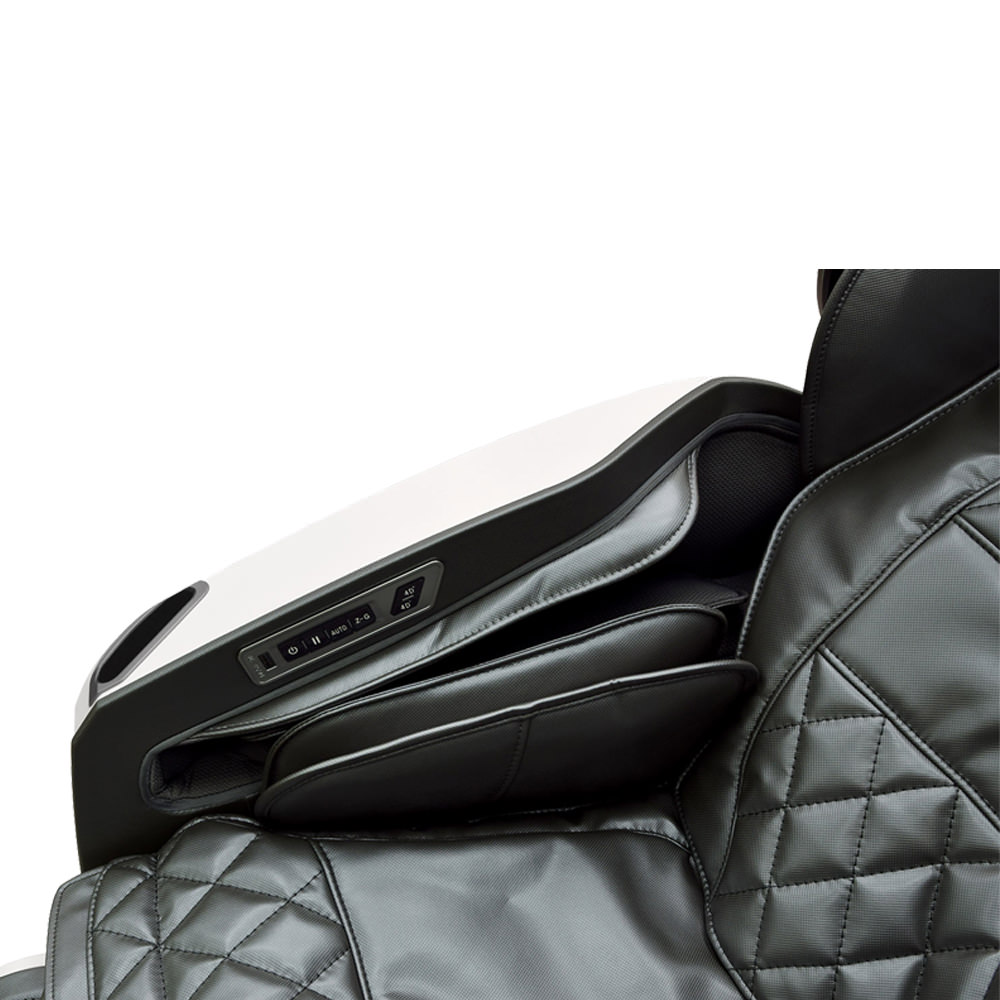 PE09GG Массажное кресло OTO PRESTIGE PE-09 GALAXY GREY LIMITED EDITION (серое) ОТО  - Вид №2