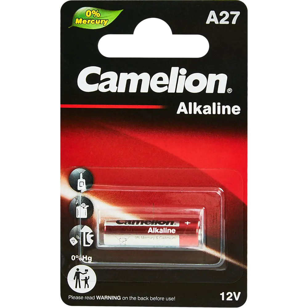 Алкалиновая батарейка Santreyd LR27A для энергоемких устройств 89350637 STLM-1119063