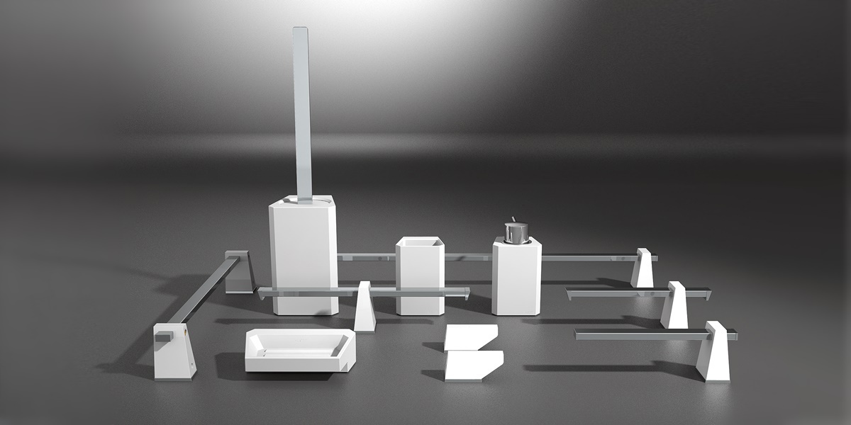 Sonia Ершик для унитаза напольный S0 белый/хром 157594 - Вид №1