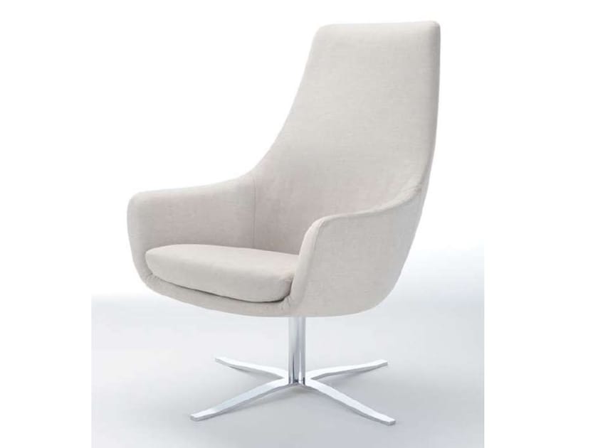 Кожаное кресло с подлокотниками ZALABA Design Ola ARCH-00121498