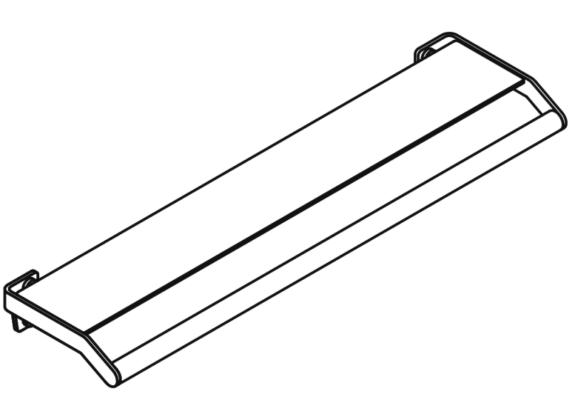 900.03.00040 Полка с ручкой HEWI System 900 - Вид №2