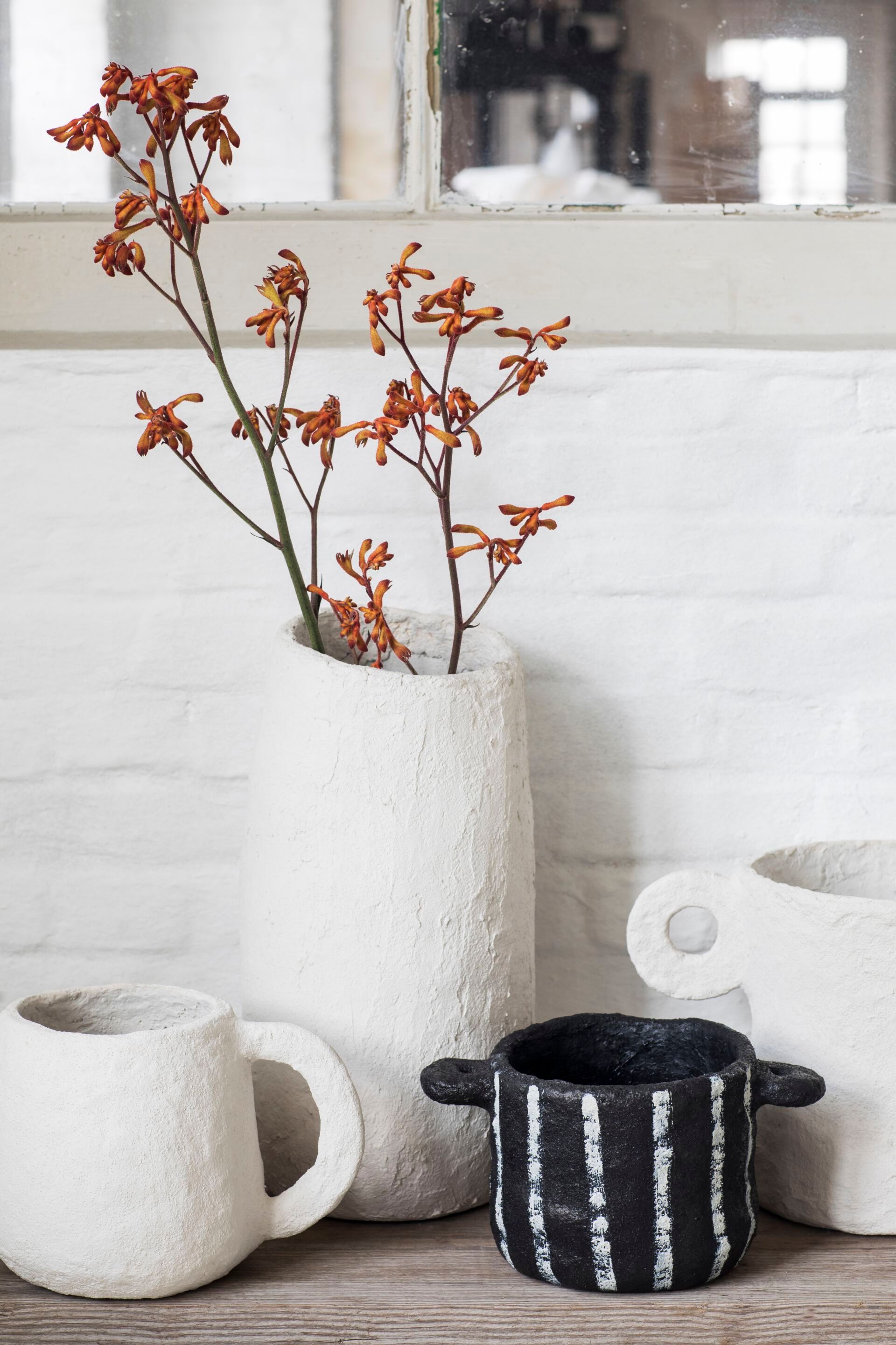 Круглая ваза из пестой бумаги Serax Earth interior accessories ARCH-00020405 - Вид №2