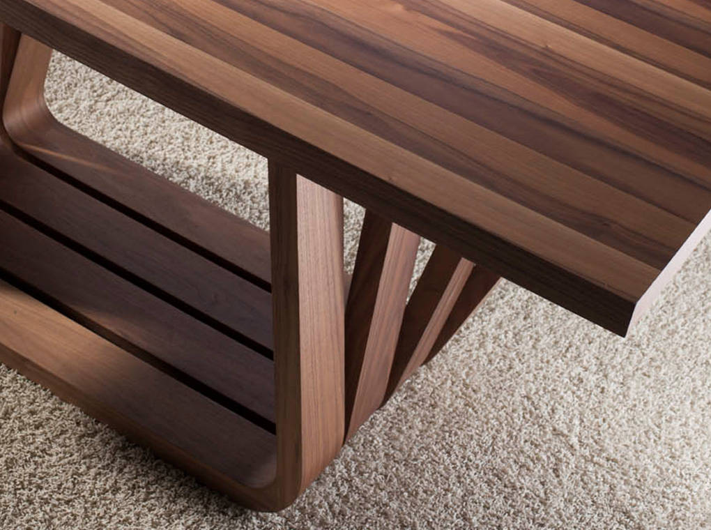 062192 Стол обеденный MI1358 орех 180см Angel Cerda 