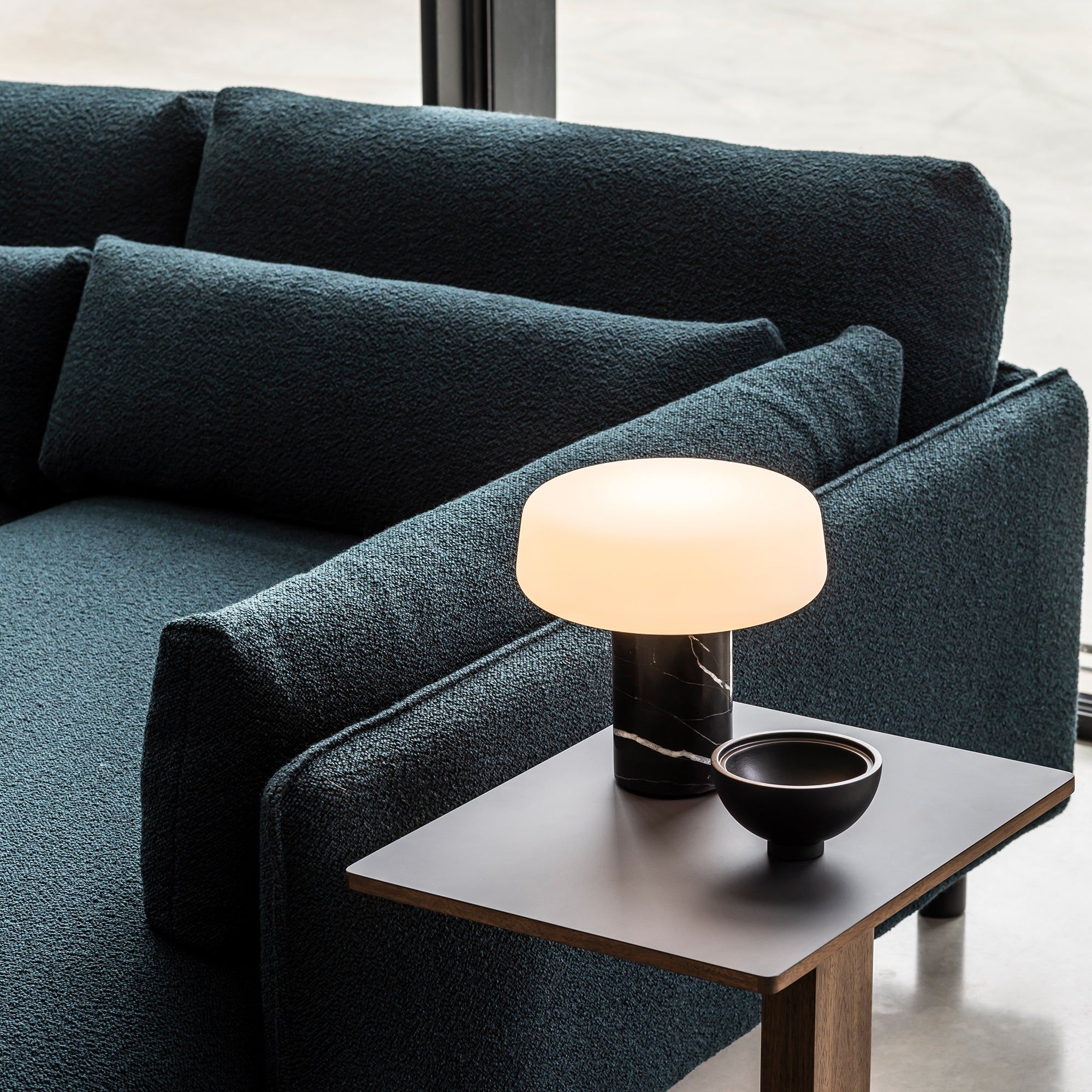 Тканевый диван с полуостровом Case LINN ARCH-00075413 - Вид №3