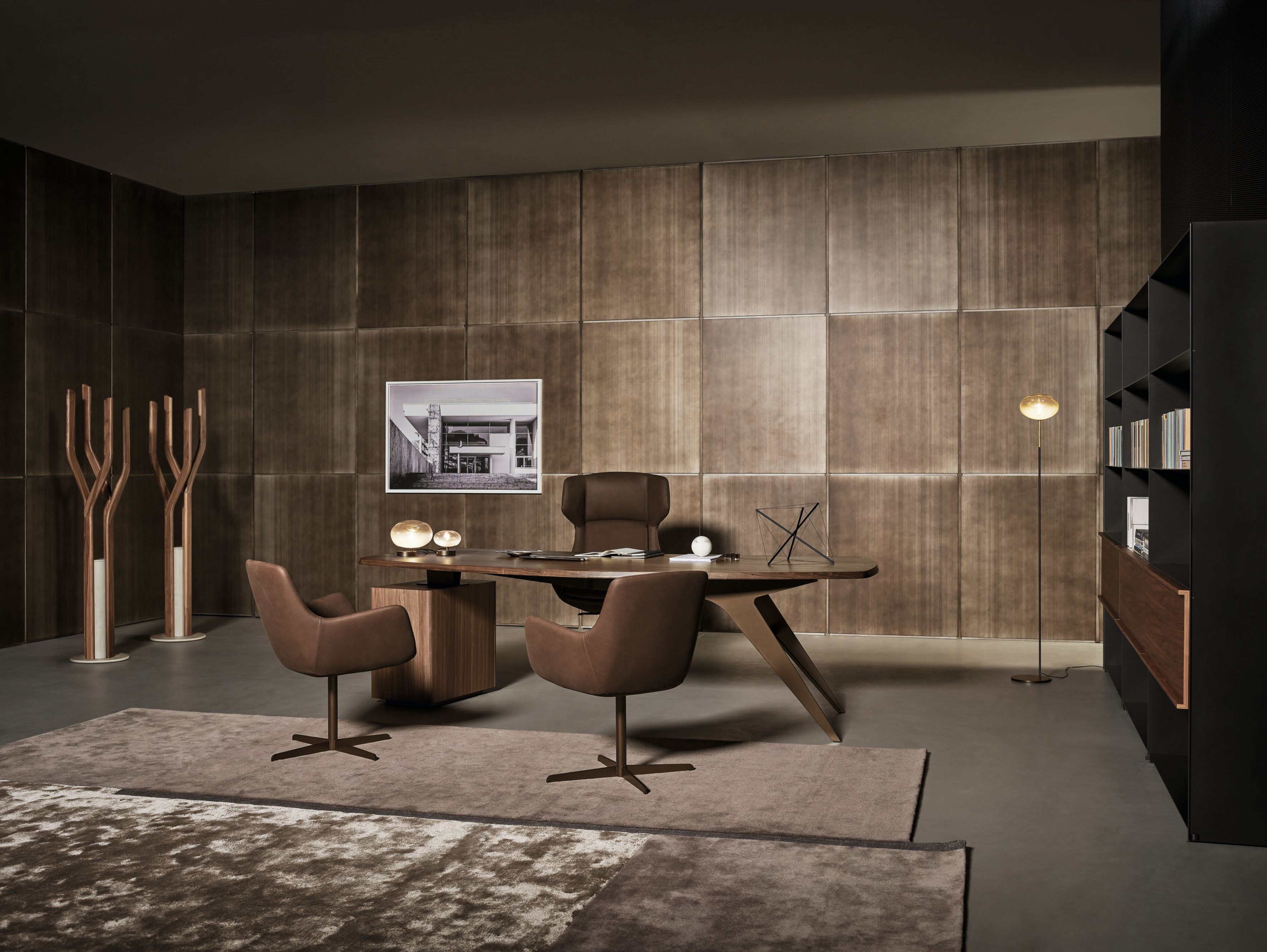 Исполнительный стол с ящиками BONALDO DIVER ARCH-00095241 - Вид №1