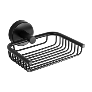 62181 Нержавеющая мыльница, черная матовая поверхность SANELA