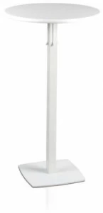 TALIN Круглый лакированный высокий стол из мдф Totem