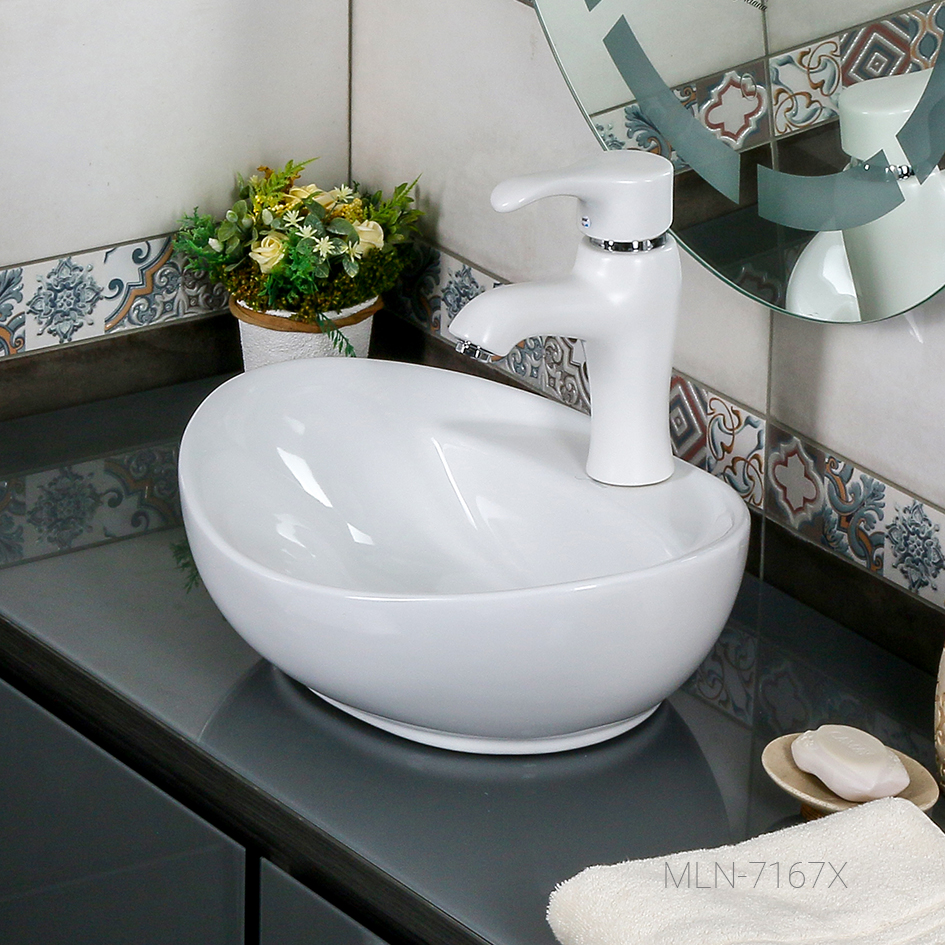 Накладная раковина melana mln-7167x 7167X-805 - Вид №3
