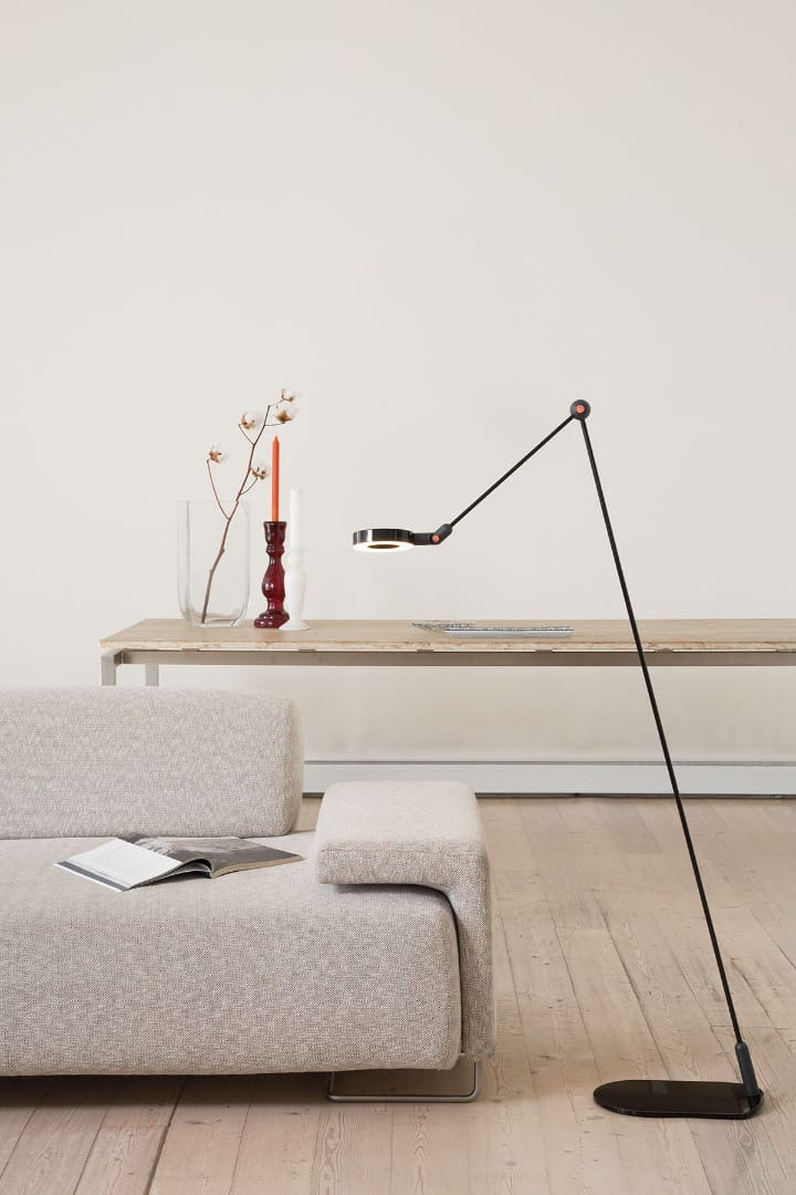 Алюминиевый светодиодный торшер с гибким кронштейном Martinelli Luce l'amica ARCH-00047399