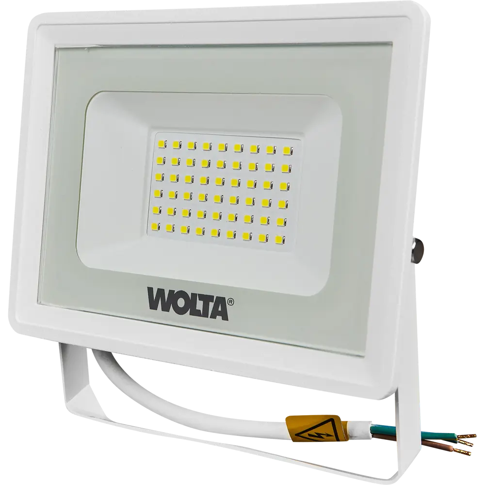 Светодиодный прожектор Wolta WFL-50W для уличного освещения 89338415 STLM-0909006