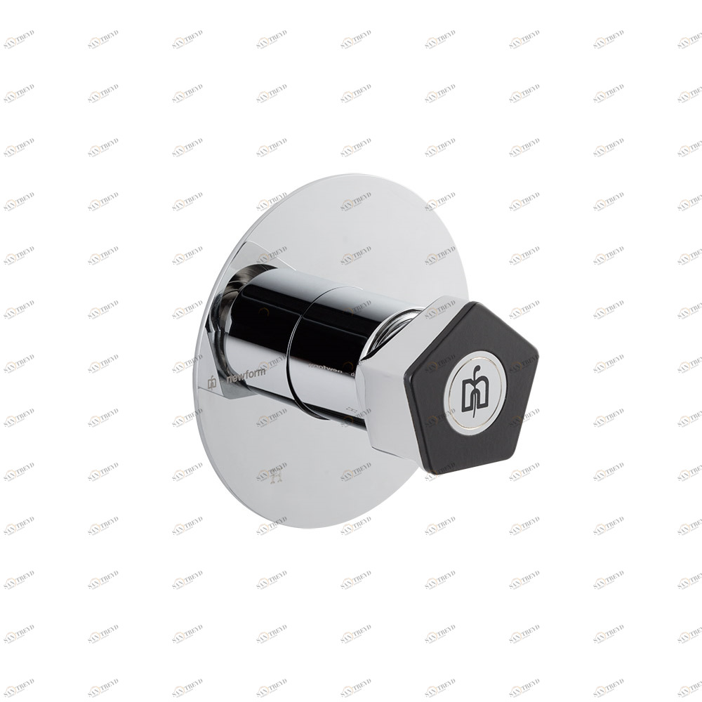 Однорычажный смеситель скрытого монтажа с одним выходом, соединения 1/2 ". PARK LIMITED EDITION NEWFORM Италия 69775E