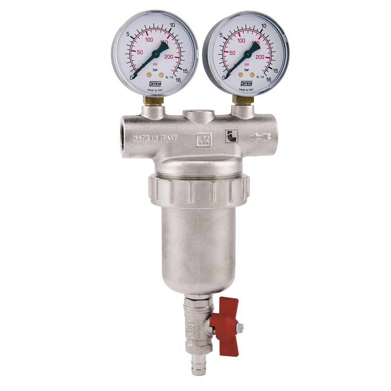 Фильтр промывной с двумя маноментрами ITAP 2" 1892