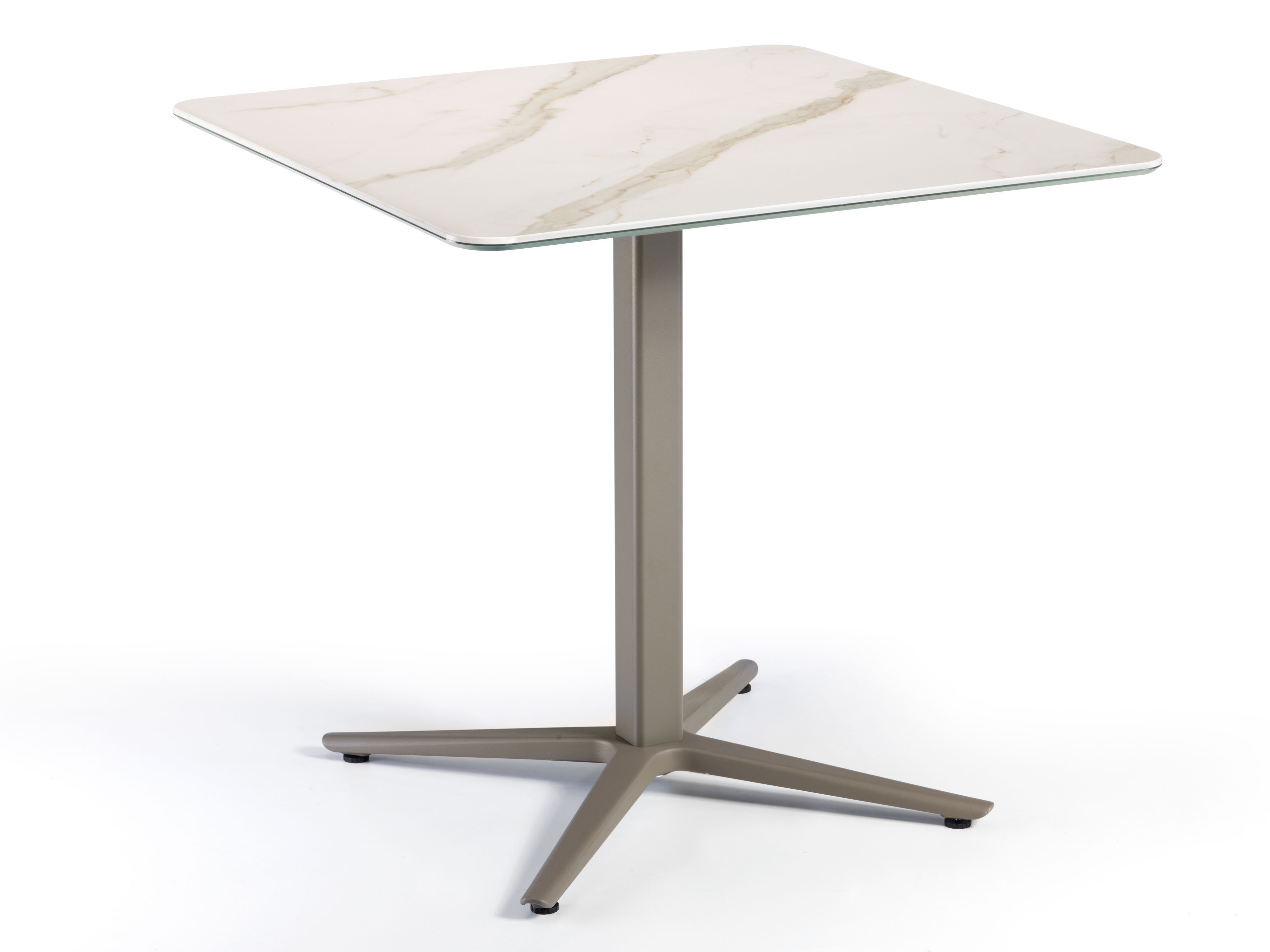 Стол из мрамора или керамогранита с 4-спицевым основанием GABER HUG MARBLE & PORCELAIN ARCH-00091123 - Вид №1